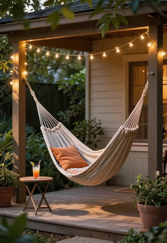 14 DIY Front Porch Ideas to Boost Curb Appeal 6. Install a Swing or Hammock Chair 0