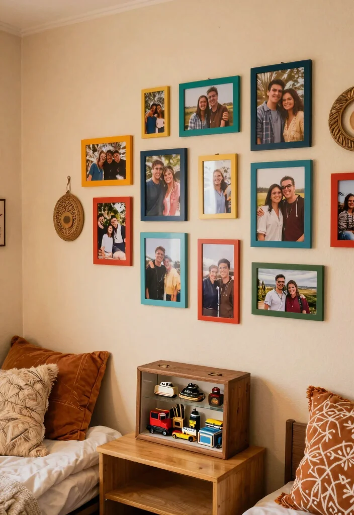 14 Dorm Room Decor Ideas to Make Small Spaces Feel Like Home 14. Meaningful Mementos 0