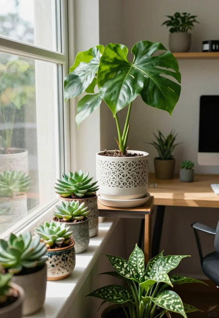 14 Dorm Room Decor Ideas to Make Small Spaces Feel Like Home 4. Indoor Plants for Fresh Vibes 0