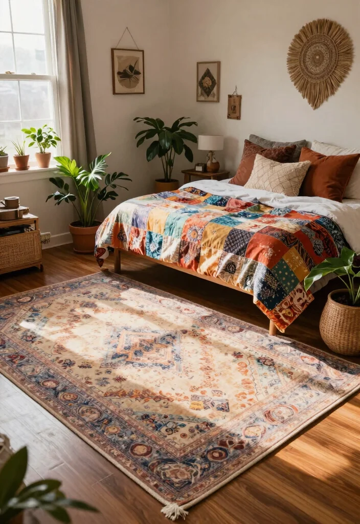 14 Dorm Room Decor Ideas to Make Small Spaces Feel Like Home 8. Cozy Rugs for Comfort 0