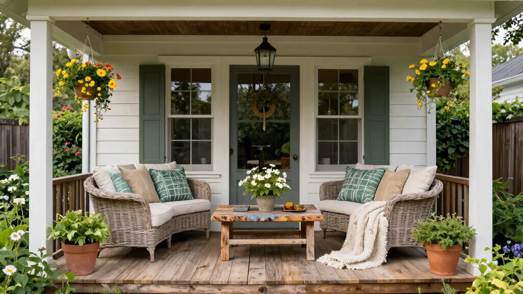 14 Double Wide Front Porch Ideas for Relaxed Outdoor Living