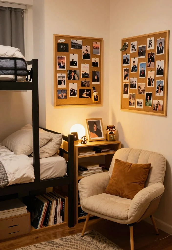 14 Earthy Dorm Room Ideas for Calm Natural Vibes 13. Personal Touches 0