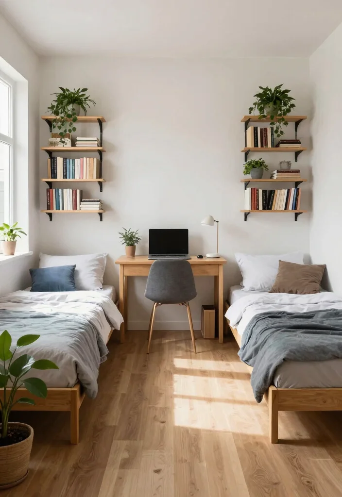 14 Earthy Dorm Room Ideas for Calm Natural Vibes 14. Mindful Use of Space 0