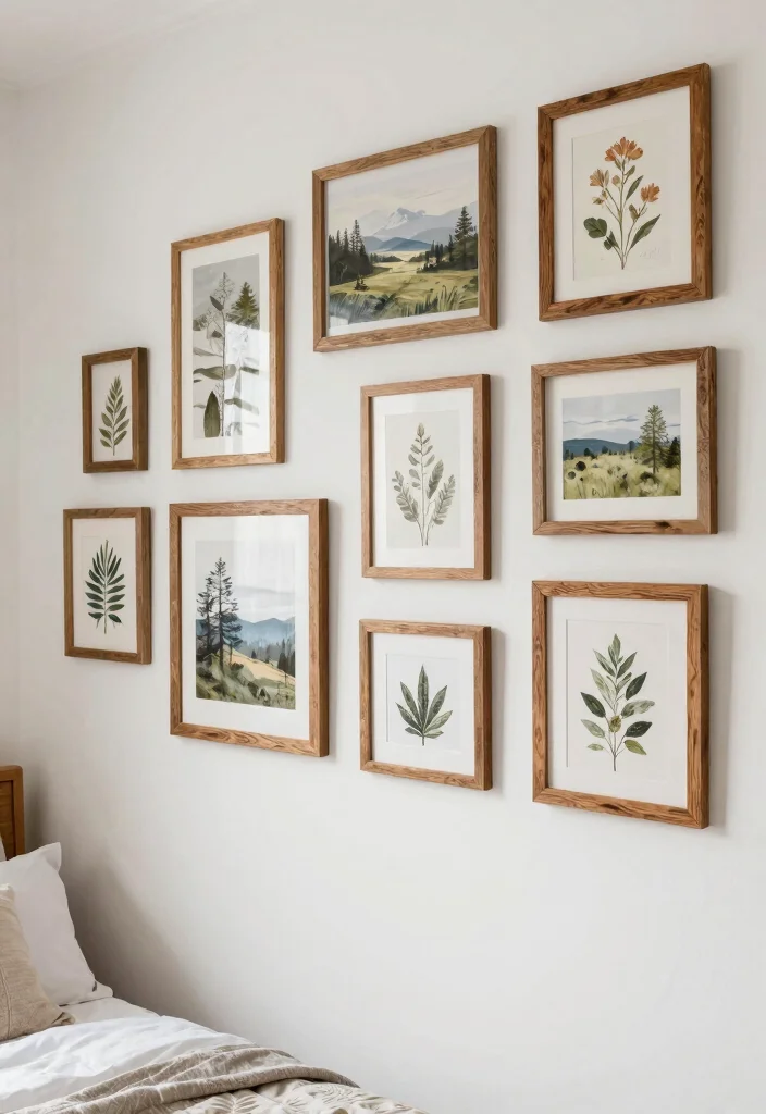 14 Earthy Dorm Room Ideas for Calm Natural Vibes 9. Natural Wall Art 0