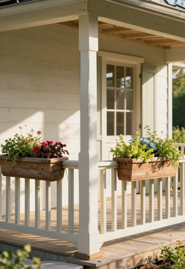 14 Farmhouse Front Porch Ideas with Rustic Personality 39 14 Farmhouse Front Porch Ideas with Rustic Personality 9. Farmhouse style Railings 0