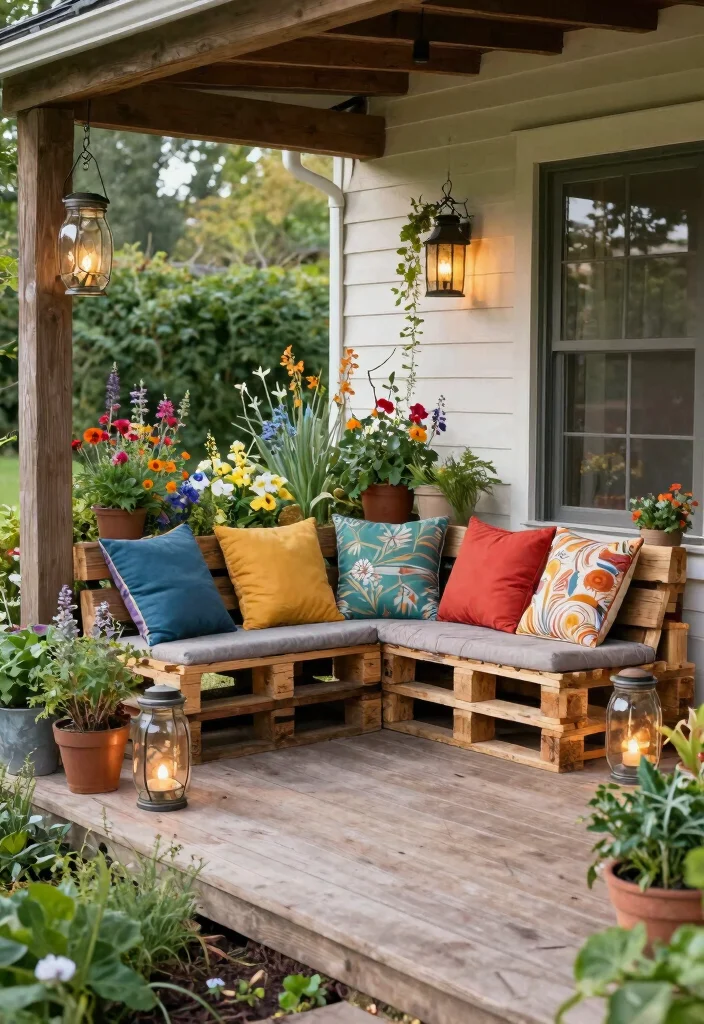 14 Front Porch Decorating Ideas for Everyday Charm 10. Eco Friendly Decor 0