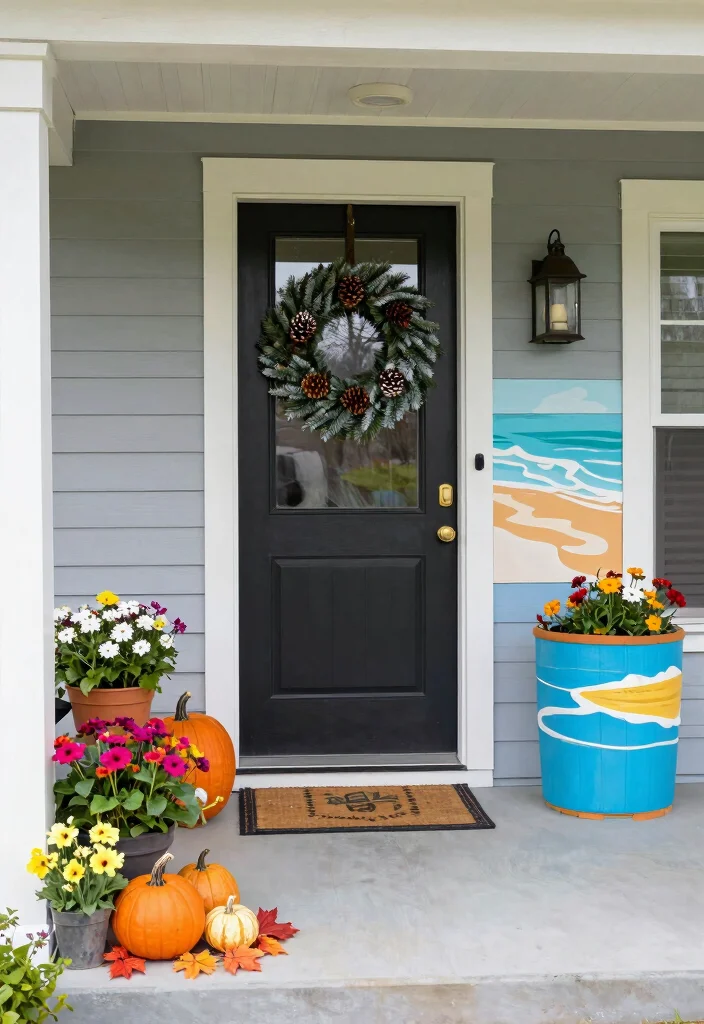 14 Front Porch Decorating Ideas for Everyday Charm 2. Seasonal Swaps 0