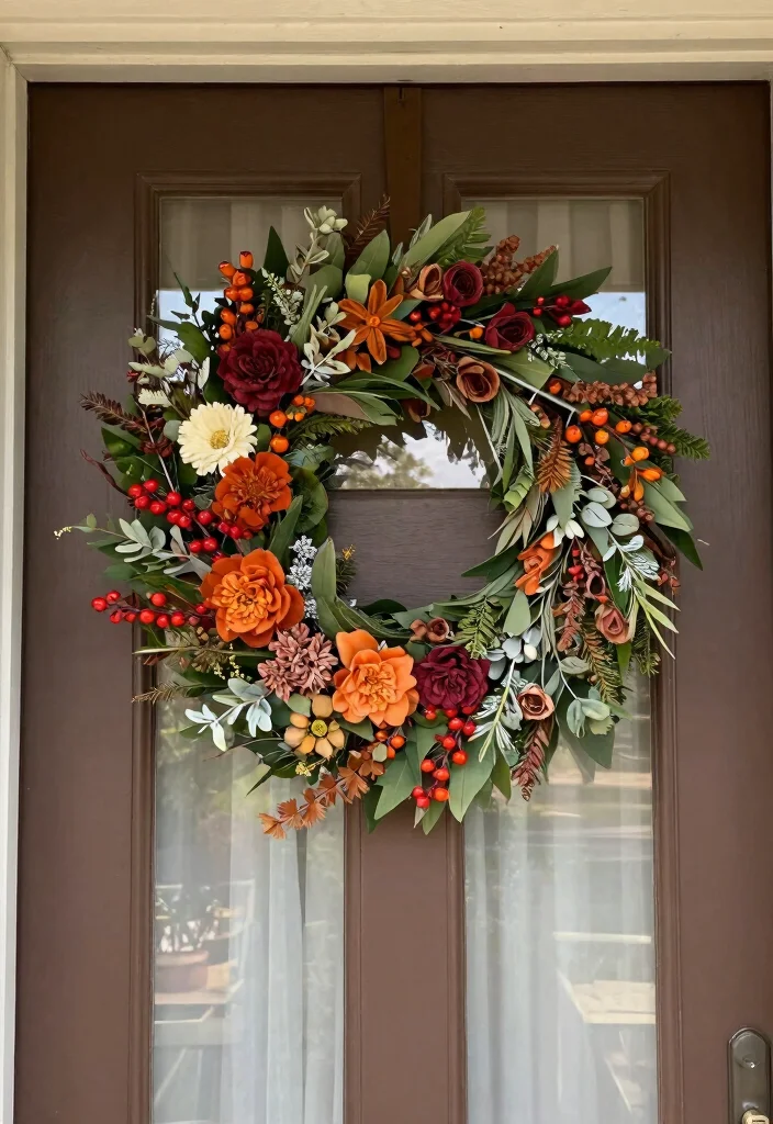 14 Front Porch Decorating Ideas for Everyday Charm 7. Wreath Wonders 0