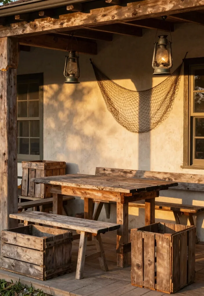 14 Front Porch Ideas to Create a Warm and Welcoming Entry 6. Rustic Elements 0