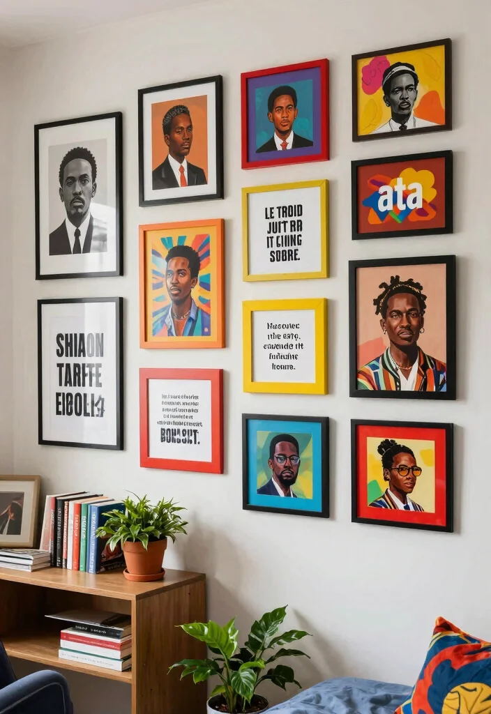 14 HBCU Dorm Room Ideas Full of Culture and Personality 1 14 HBCU Dorm Room Ideas Full of Culture and Personality 1. Bold Wall Art to Celebrate Heritage 0