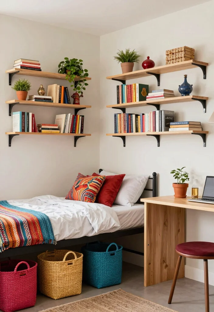 14 HBCU Dorm Room Ideas Full of Culture and Personality 25 14 HBCU Dorm Room Ideas Full of Culture and Personality 5. Creative Storage Solutions that Reflect Culture 0