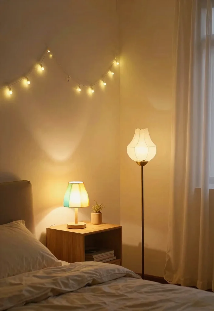 14 HBCU Dorm Room Ideas Full of Culture and Personality 38 14 HBCU Dorm Room Ideas Full of Culture and Personality 8. Unique Lighting Options for Ambiance 0