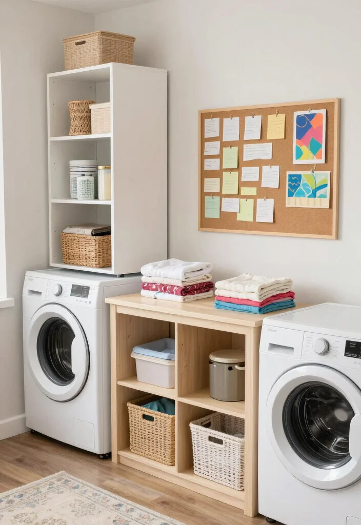 14 Large Laundry Room Ideas for Organized Family Living 9. Multi Purpose Space Use 0