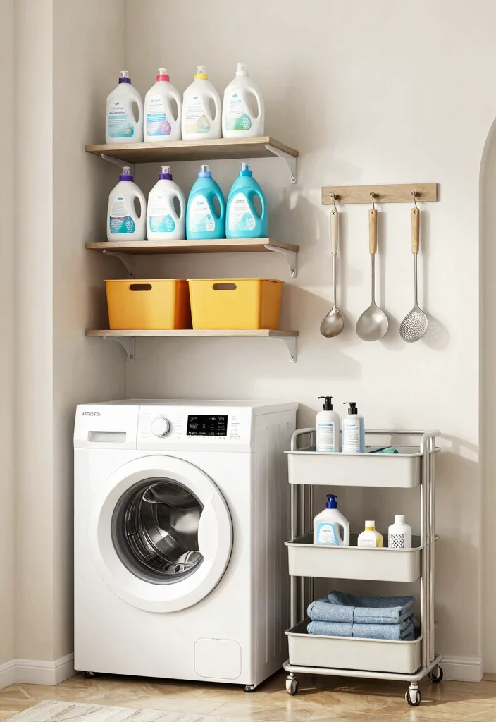 14 Laundry Room Ideas That Make Everyday Chores Feel Easier 2. Smart Storage Solutions 0
