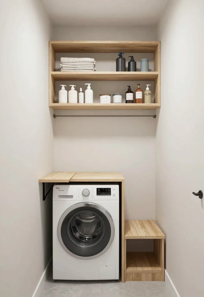 14 Laundry Room Ideas That Make Everyday Chores Feel Easier 7. Space Saving Designs 0