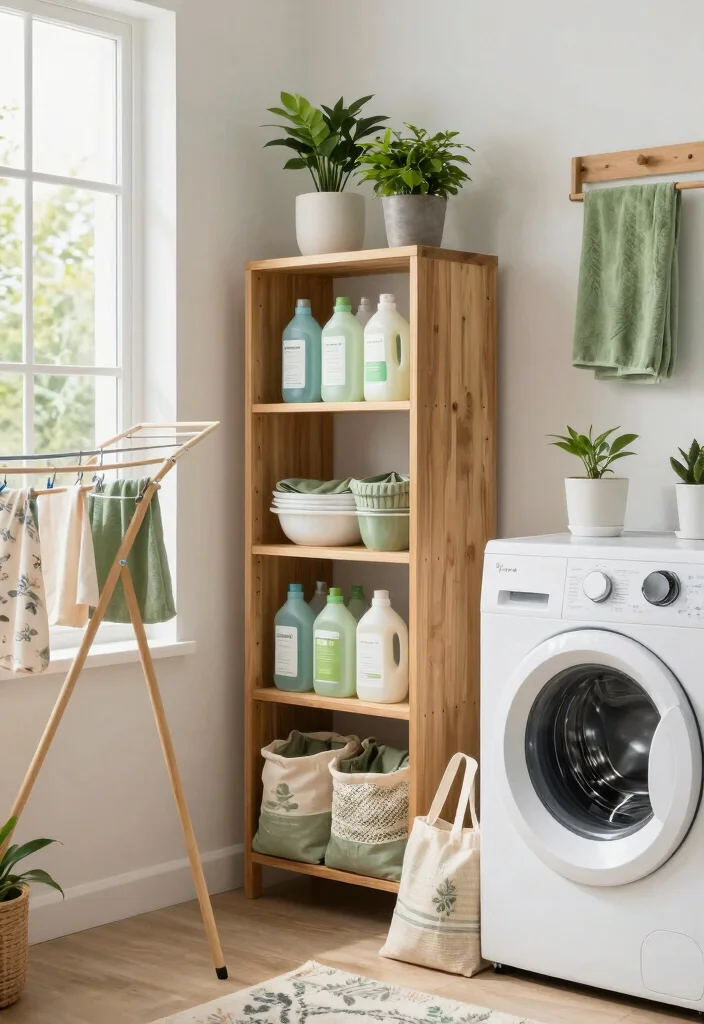 14 Laundry Room Ideas That Make Everyday Chores Feel Easier 8. Eco Friendly Choices 0