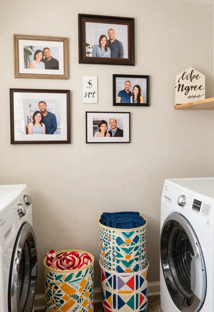 14 Laundry Room Ideas That Make Everyday Chores Feel Easier 9. Personalized Touches 0