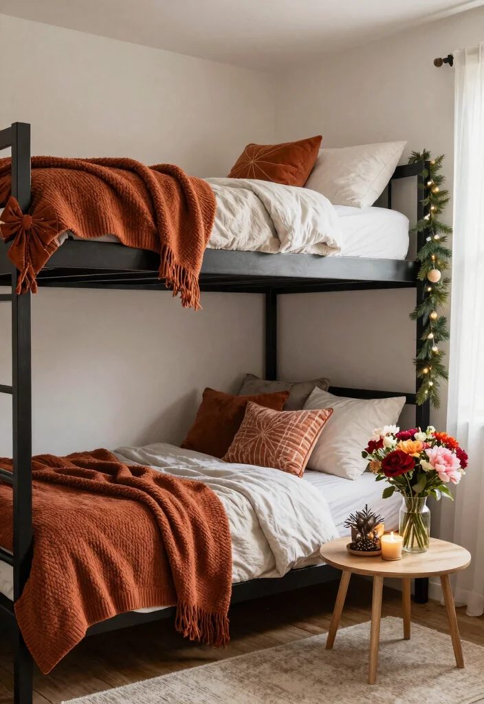 14 Lofted Bed Dorm Room Ideas That Feel Open and Functional 14. Seasonal Decor Changes 0