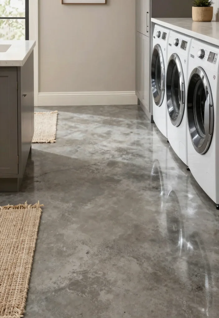 14 Luxury Laundry Room Ideas That Feel Boutique Inspired 11. Elegant Flooring Choices 0