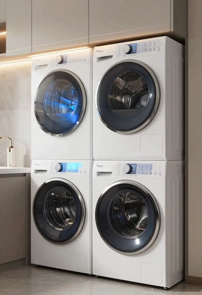 14 Luxury Laundry Room Ideas That Feel Boutique Inspired 14. Integrated Technology 0