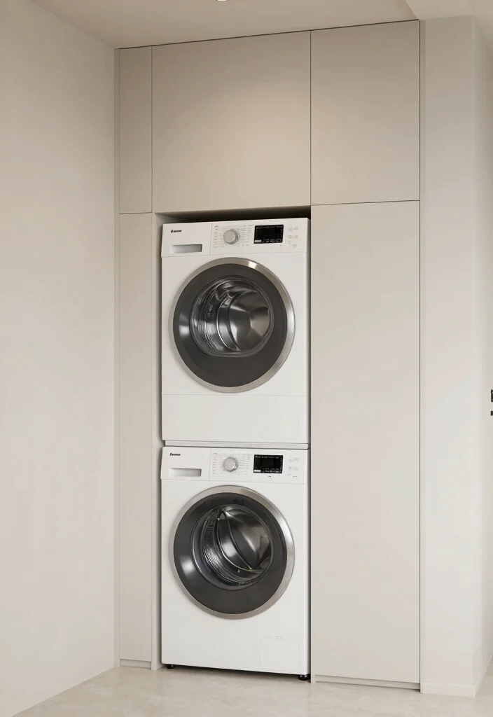 14 Mudroom Laundry Room Ideas for Busy Homes 7. Hidden Laundry Appliances 0