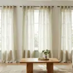 14 Three Window Curtain Ideas for Balanced and Stylish Symmetry