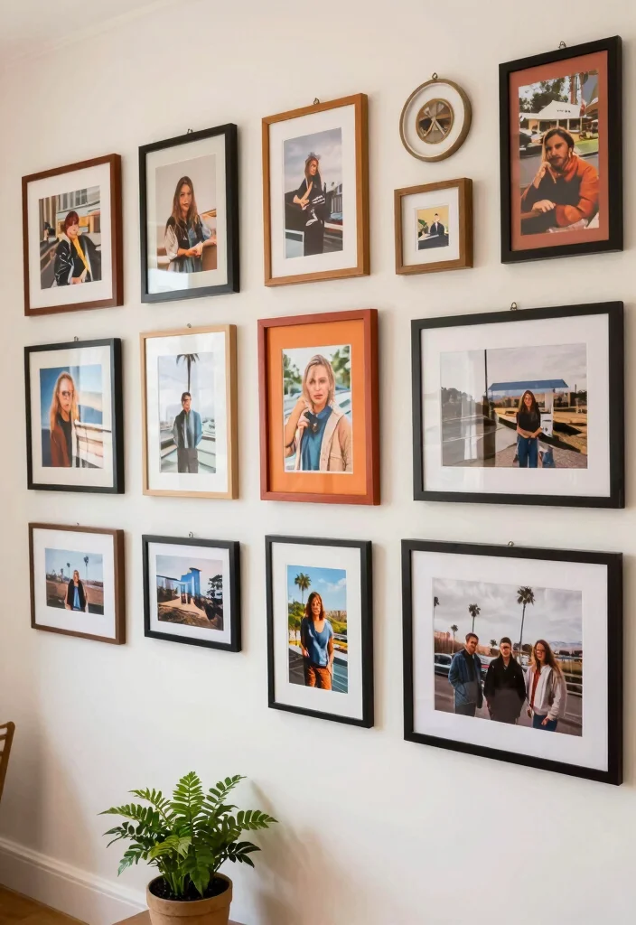 15 Dorm Room Ideas That Feel Cozy Personal and Easy to Live In 2. Personalized Wall Art 0