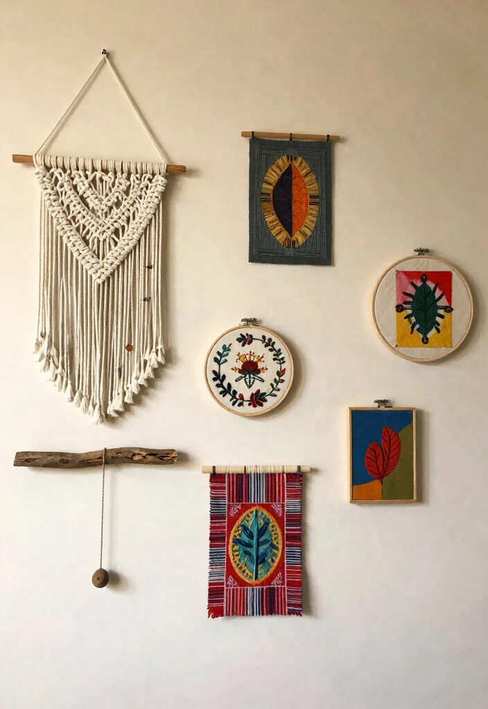 16 Cozy College Dorm Room Ideas Youll Love Coming Back To 12. DIY Wall Hangings 0