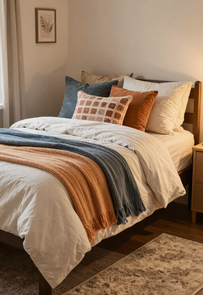 16 Cozy College Dorm Room Ideas Youll Love Coming Back To 14. Cozy Bedding Ideas 0