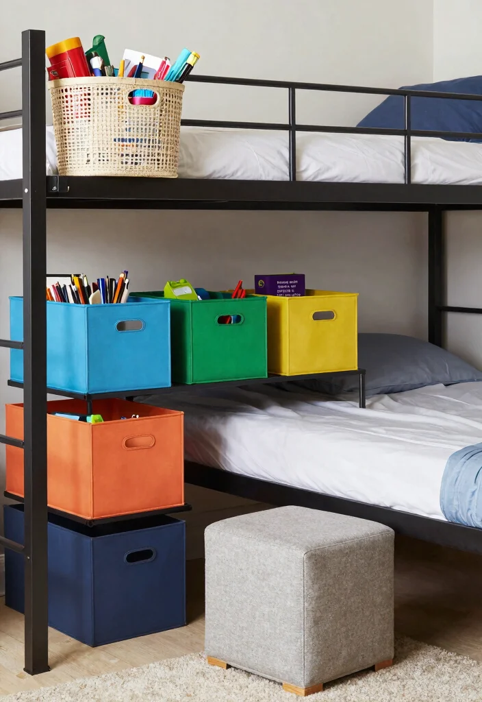 16 Cozy College Dorm Room Ideas Youll Love Coming Back To 9. Functional and Stylish Storage 0