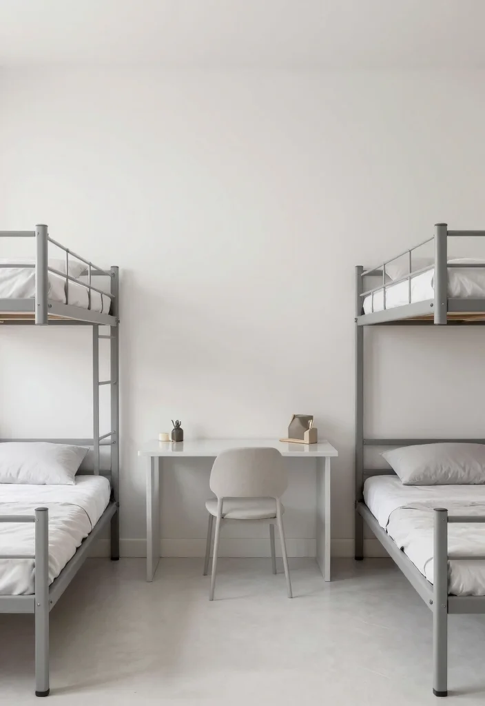 18 College Dorm Room Ideas for Small Spaces with Big Personality 14. Minimalist Approach 0