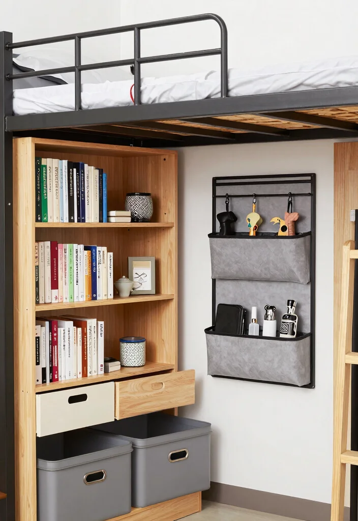 18 College Dorm Room Ideas for Small Spaces with Big Personality 6. Smart Organization Solutions 0